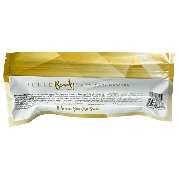 Belle Beauty by Kim Gravel Back Lash High Definition Mascara - Very Black - Picture 2 of 5